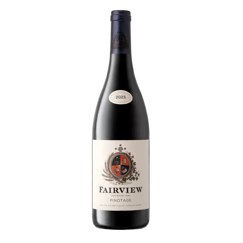 Fairview Pinotage bottle from Fairview.